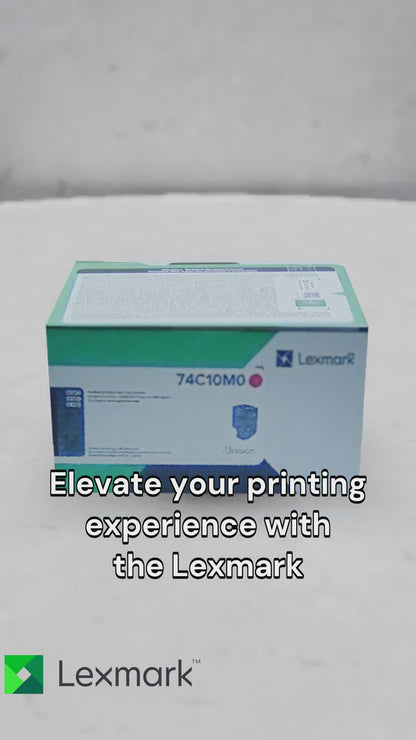 74C10M0 Lexmark CS720,CS/CX725 Magenta Return Program 3K Toner Cartridge