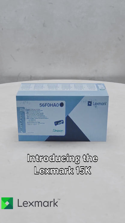 Lexmark MS/MX321 15K Toner Cartridge Part no.: 56F0HA0