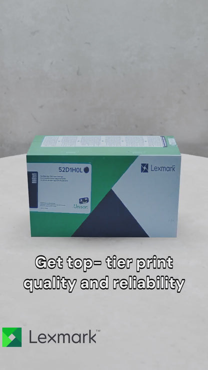 Lexmark MS/MX710,711,810,811,812 Return Program 25K Label Application Toner Cartridge