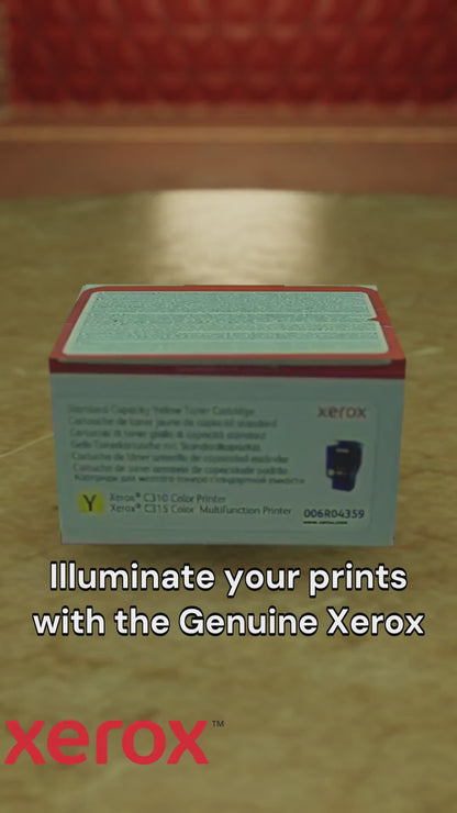 006R04359 Genuine Xerox Yellow Standard Capacity Toner Cartridge, Xerox C310 & C315 Color Printer