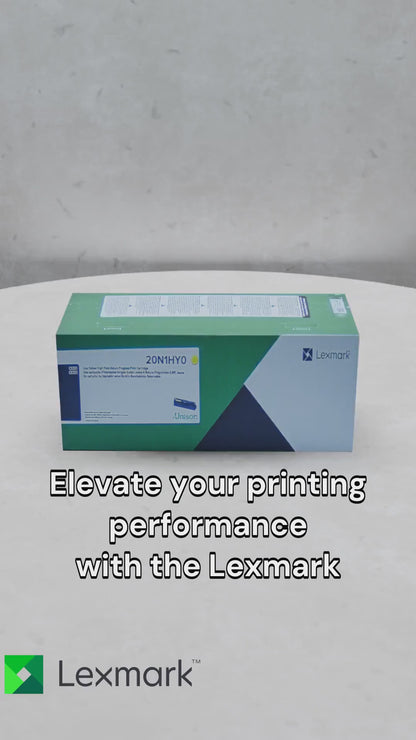 Lexmark CS/CX331 Yellow Return Programme 4.5K Print Cartridge Part no.: 20N1HY0