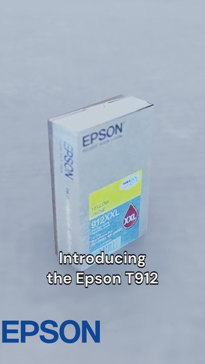 T912XXL420 Epson T912 Extra High Capacity Yellow Original Ink Cartridge